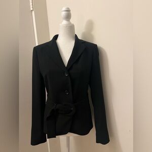 Blazer jacket black work zara business